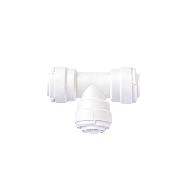 NeoFit - Polypropylene Natural White Union Tee- 3/8" tube OD
