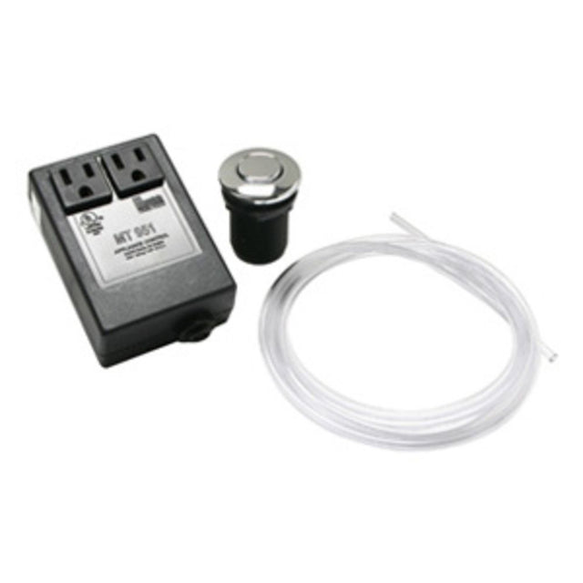 Mountain Plumbing MT951 Round Classic Touch Waste Disposer Air Switch