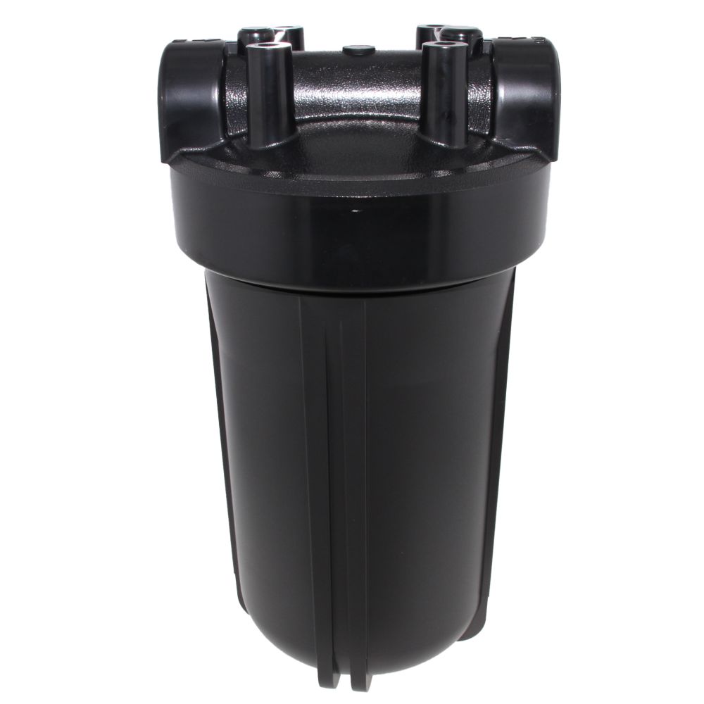 10" Neo-Pure Big Flow  Filter Housing Black Cap/Black Sump 1" without Pressure Relief