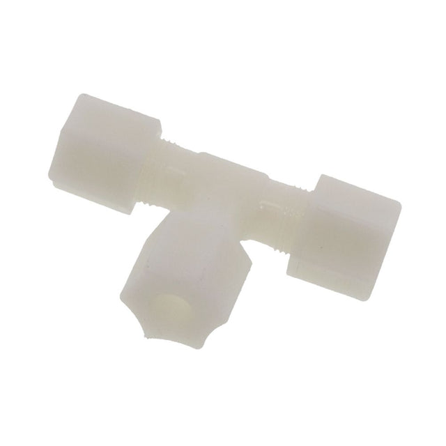 JACO 70-6-N-O Nylon Union Tee 3/8 OD Tube x 3/8 OD Tube x 3/8 OD Tube