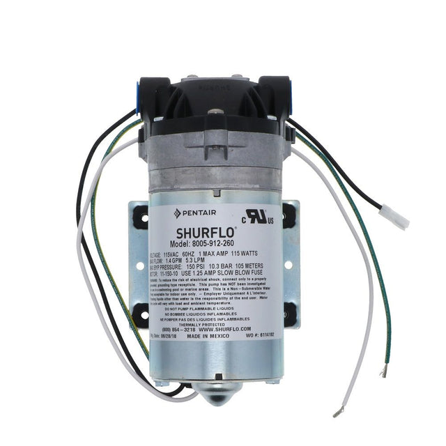 SHURflo 8005-912-260 Demand Pump 1.5 gpm 150 psi 115VAC