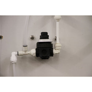 Watts P60 Series Miniature Plastic Water Pressure Regulator - 4 Way - 1/4" QC 0-125 psi