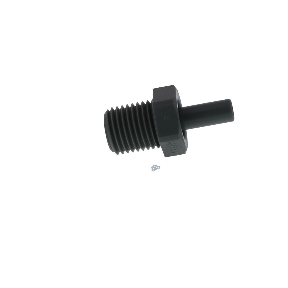 John Guest Stem Adapter NPTF - 1/4 x 1/4  NPTF