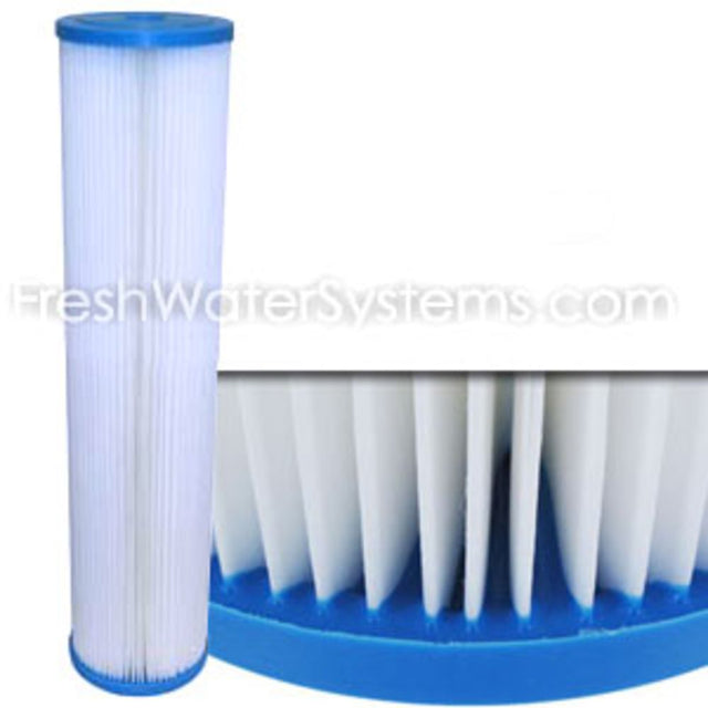 20" x 4-1/2" BB Liquatec SPF Pleated - 10 mic