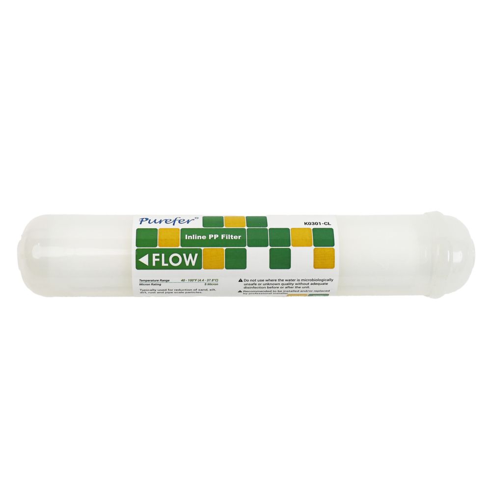 T33 11" Inline PP Filter, 5M, Clear