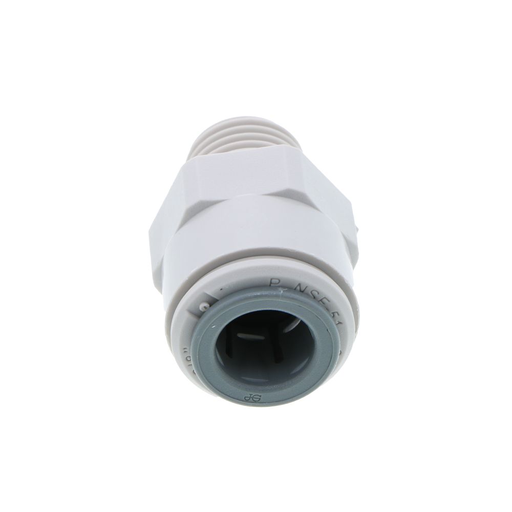 John Guest Male Connector BSPT - 3/8 x 1/4  BSPT