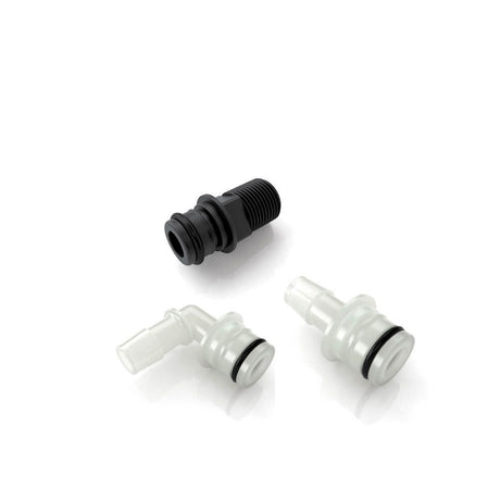 Remco FQ5F-3812 3/4" Quick Attach x 3/8" HB Straight and Elbow Sprayer Fitting Kit