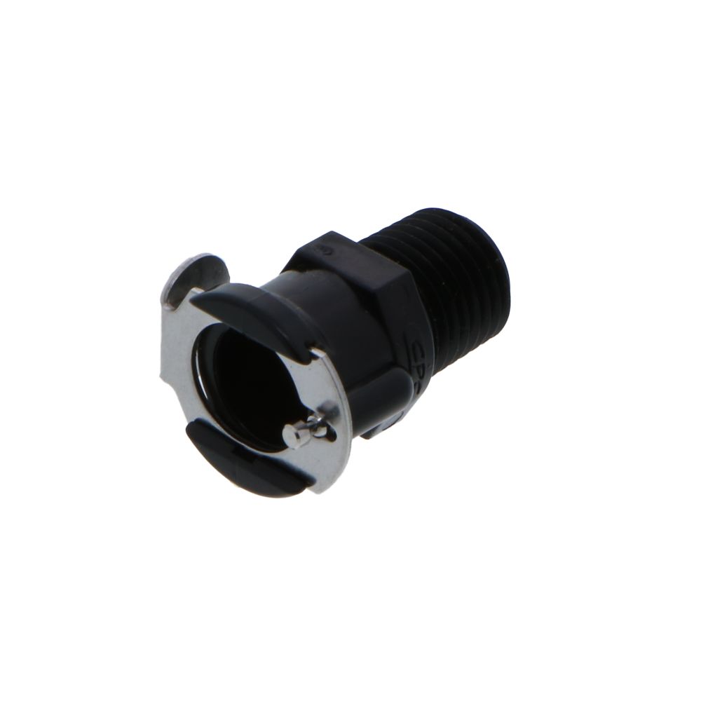 FitQuik Nylon Thread to Tube Elbow Fitting - 1/8 NPT to 3/16 Hose Barb