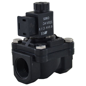 CFA C9 Series Solenoid Valve w/ Flow Control Normally Closed 3/4" FPT 220VAC