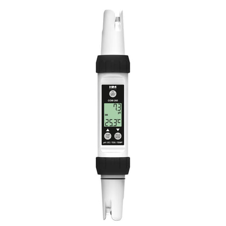COM-360: Waterproof Professional Series pH/EC/TDS/Temp Meter