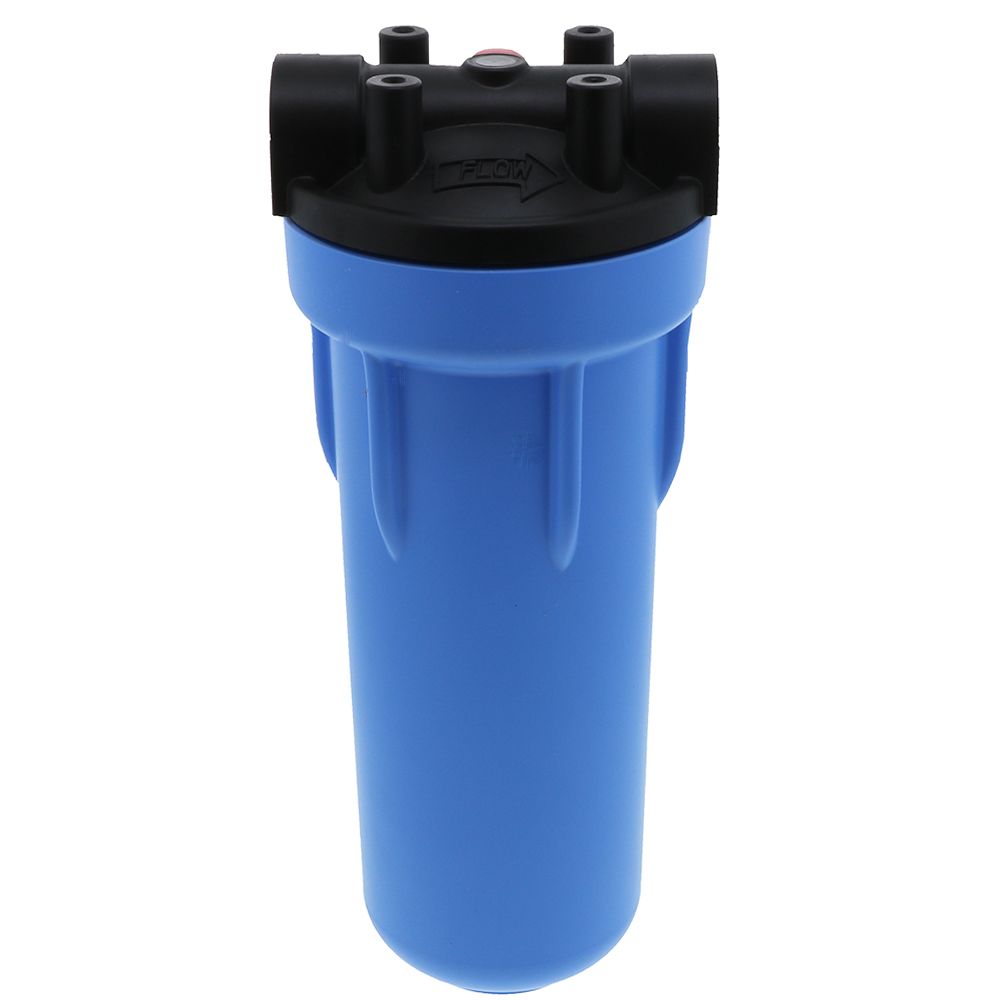 Pentek 150542 10" 3G Standard Filter Housing Black/Blue MB w/ PR - 3/4" FPT