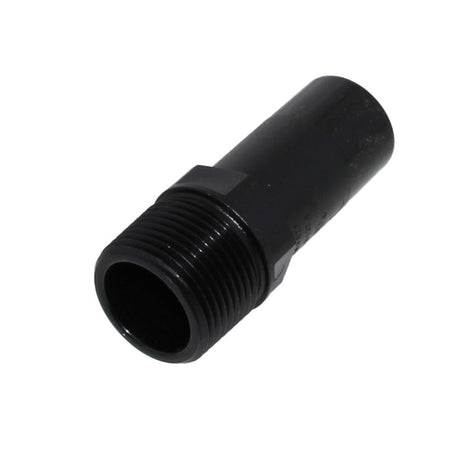 John Guest Black Male Stem Adapter - 1 CTS Stem x 1 NPT