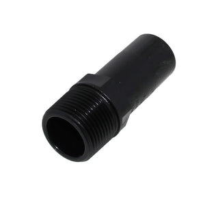 John Guest Black Male Stem Adapter - 1 CTS Stem x 1 NPT