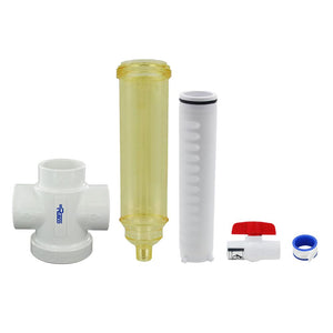 Rusco Chemically Resistant Spin Down Filter Combo Style 1-1/2" PE - 1000 Mesh [15 micron]
