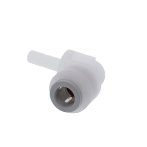 Kynar PVDF Tube Elbow Union Stem - 3/8 x 1/4