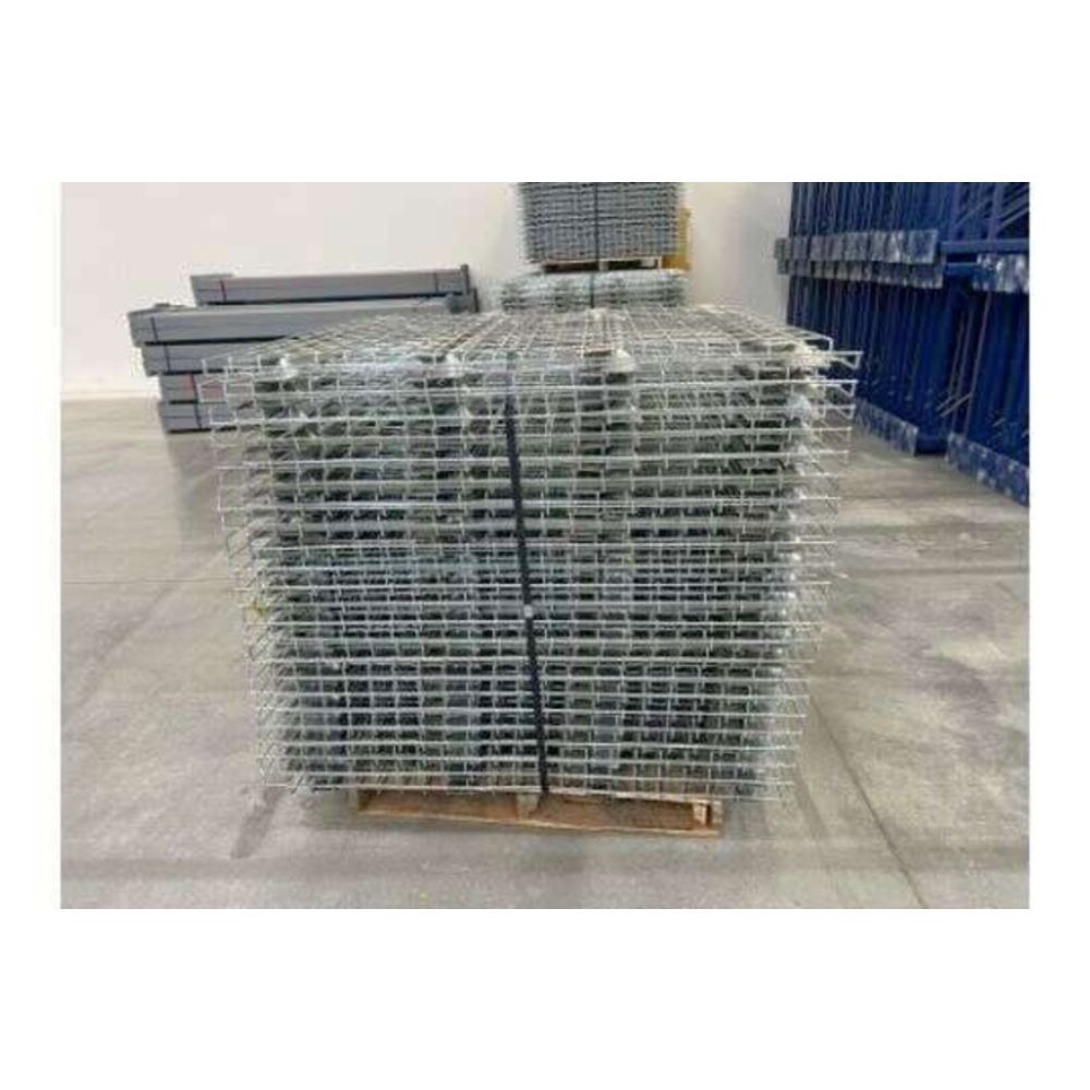 Pallet Rack Wire Deck 46" x 42" 4 channel Flared - Used