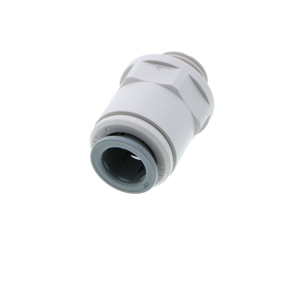 John Guest Male Connector BSPP - 3/8 x 1/4  BSPP