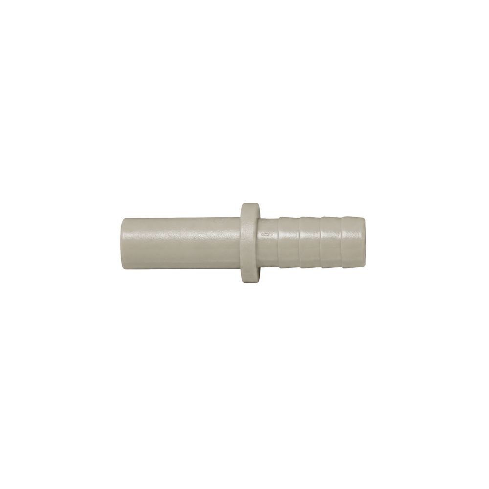 neoFit - Acetal Natural Gray Stem Barb Connector 1/4"stem x 3/16"barb