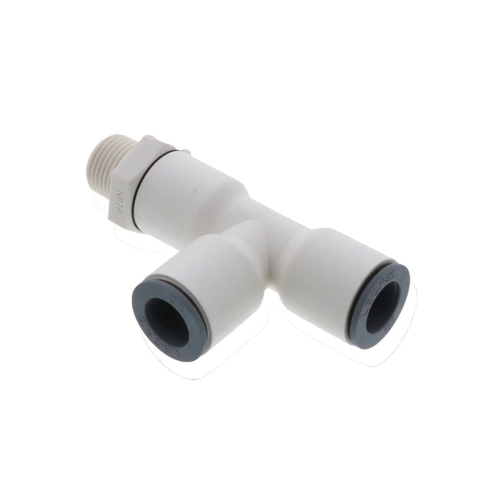 Parker LIQUIfit Swivel Male Run Tee - 1/2 x 3/8 NPTF