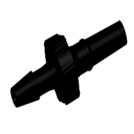 SLM4131 Luer Fitting Black Nylon Male Slip Luer X 1/8 HB