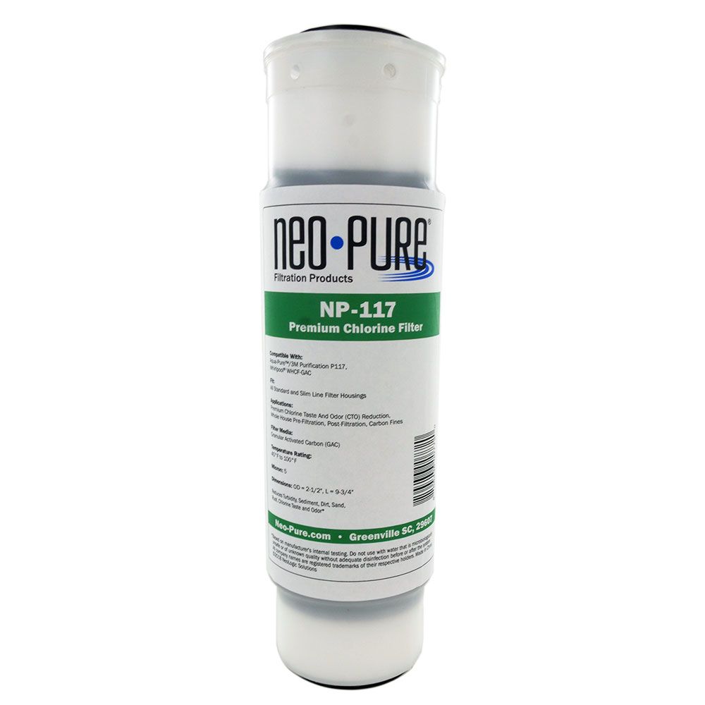 Neo-Pure NP-117 Premium Chlorine Water Filter