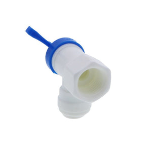 DMfit Hand Valve Female Adapter - 1/2" Push-in x 3/8" NPTF