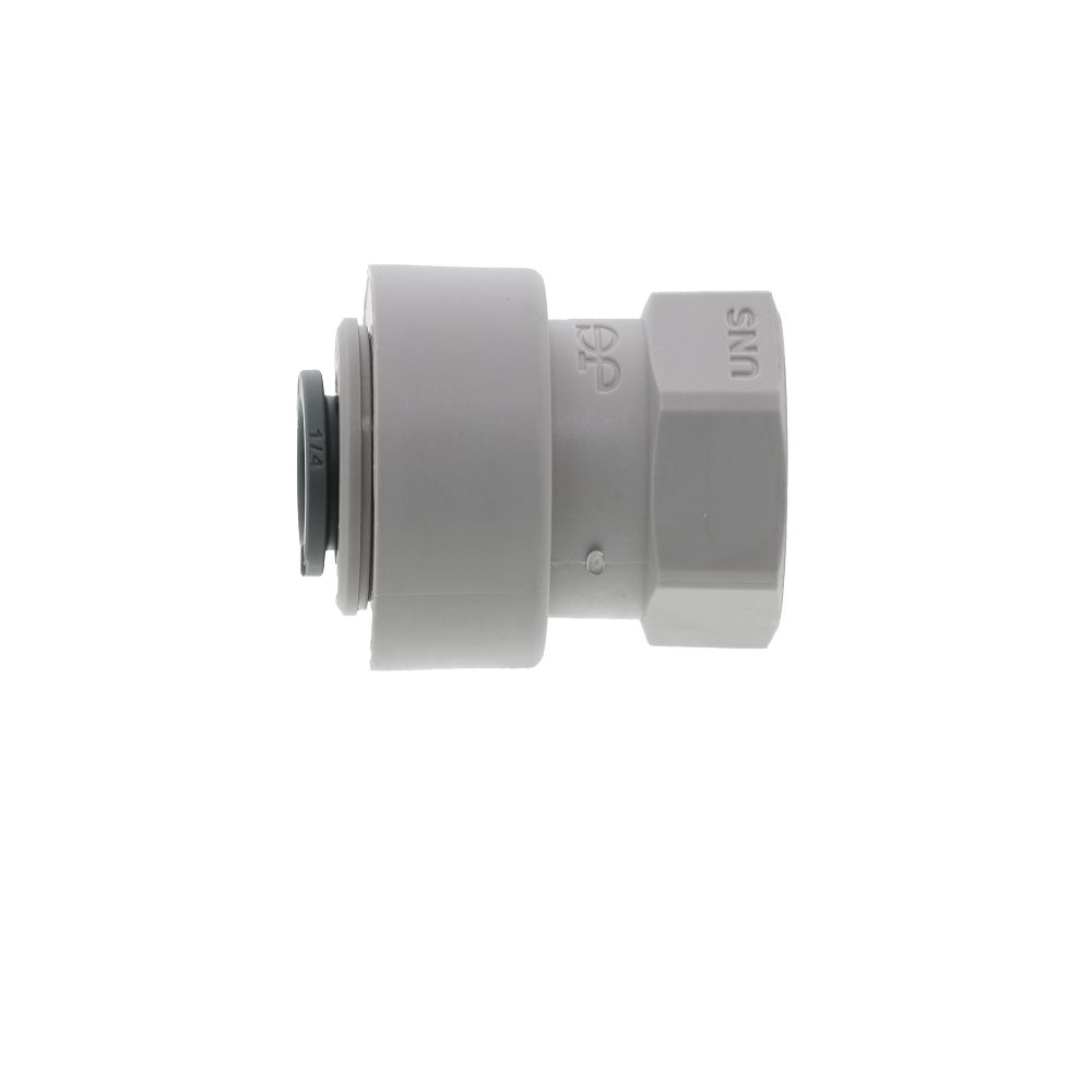 John Guest Faucet Connector UNS - 1/4 x 7/16 UNS