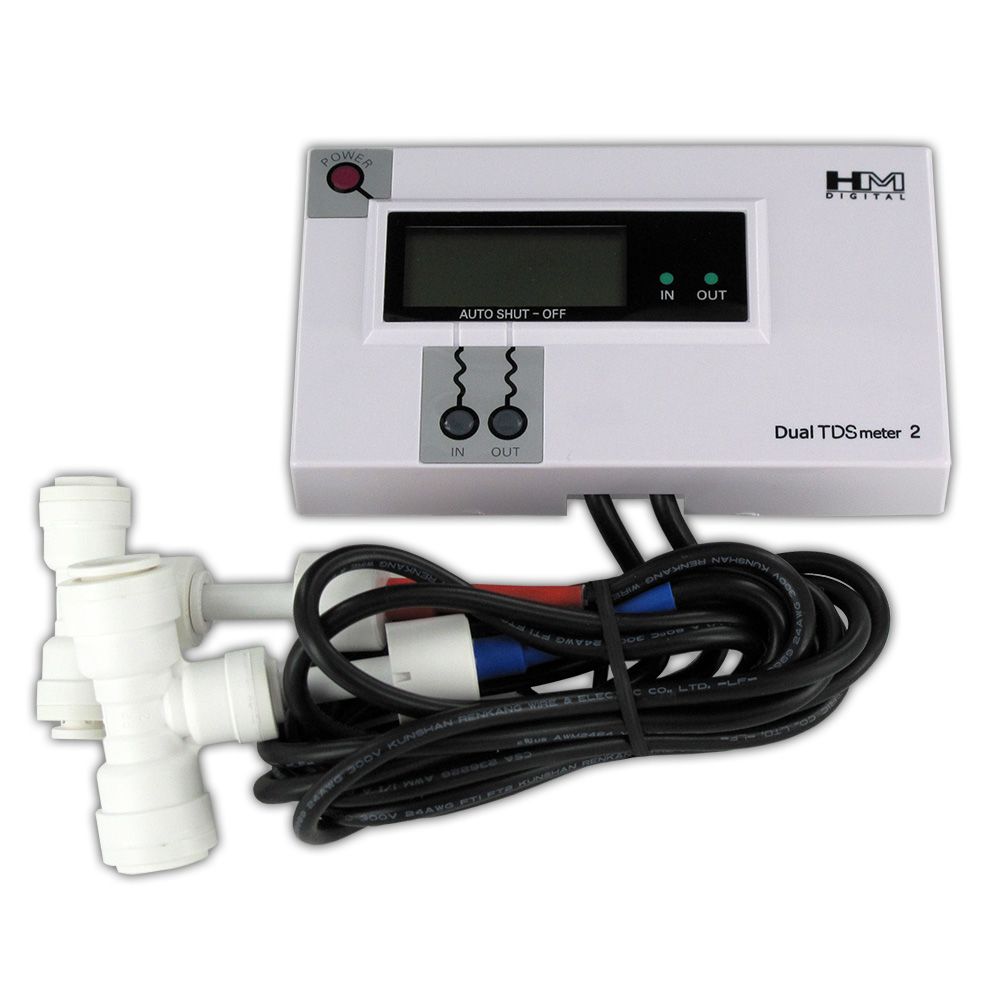 HM Digital DM-2 Commercial In-Line Dual TDS Meter