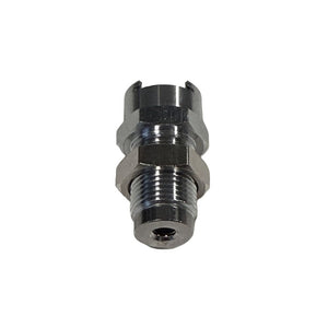 Multi-Mount Valved Female Thread Coupling Body - 10-32 UNF Chrome