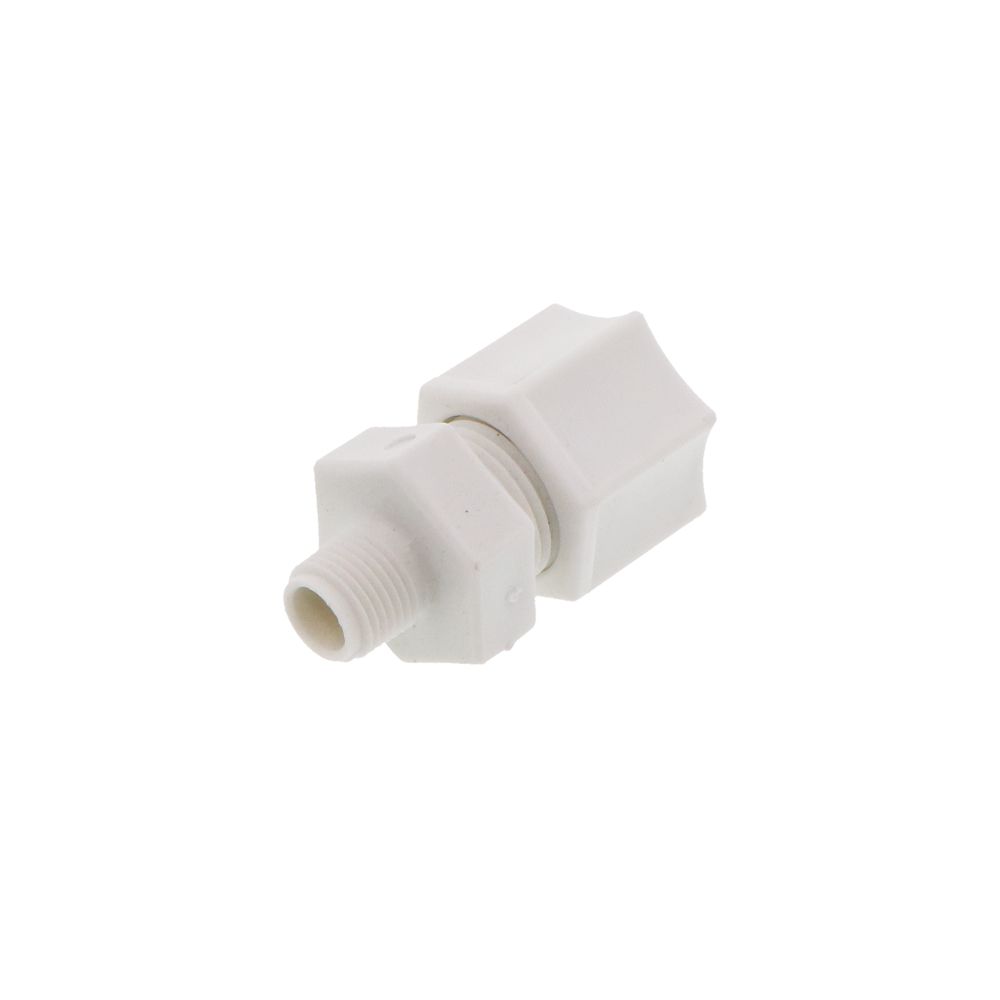 JACO 10-6-2-P-PG Polypropylene Male Connector 3/8 OD Tube x 1/8 MPT