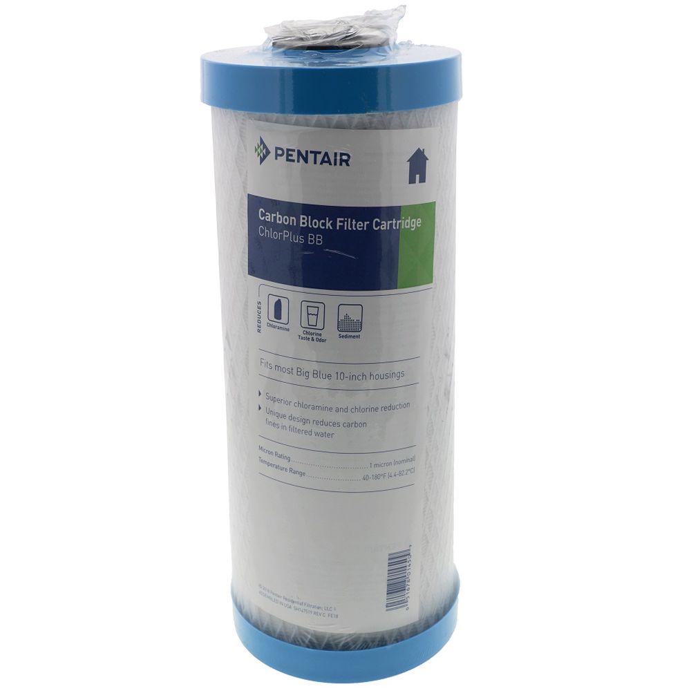 Pentek 355752-43 ChlorPlus-10BB Chloramine Reduction 1 mic Filter