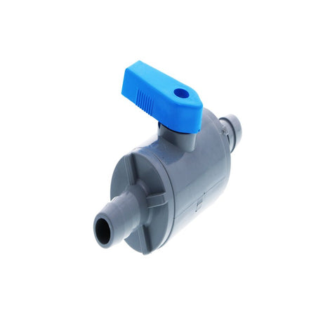SMC Inline Ball Valve PVC Barb - 3/8 ID Barb x 3/8 ID Barb