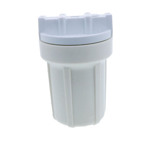 Watts FH500WW14 5" Water Filter Housing 1/4 White Sump No PR - 1/4" FPT