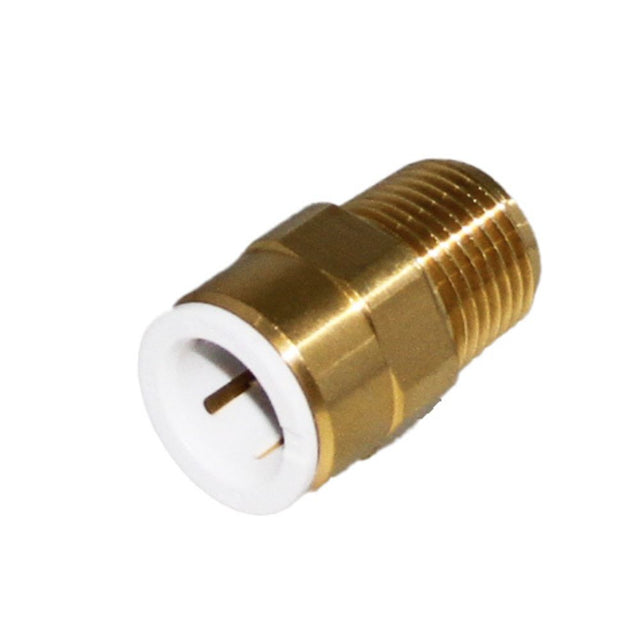 John Guest Brass Male Connector NPT - 3/4 CTS x 3/4 NPT