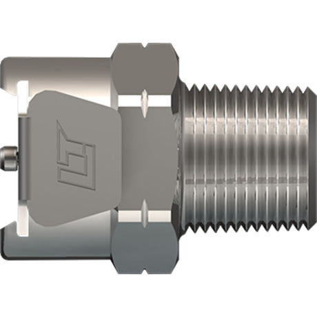 LinkTech 40CB Series Male Thread Female, Non-valved, 1/4" BSPT, Chrome Brass