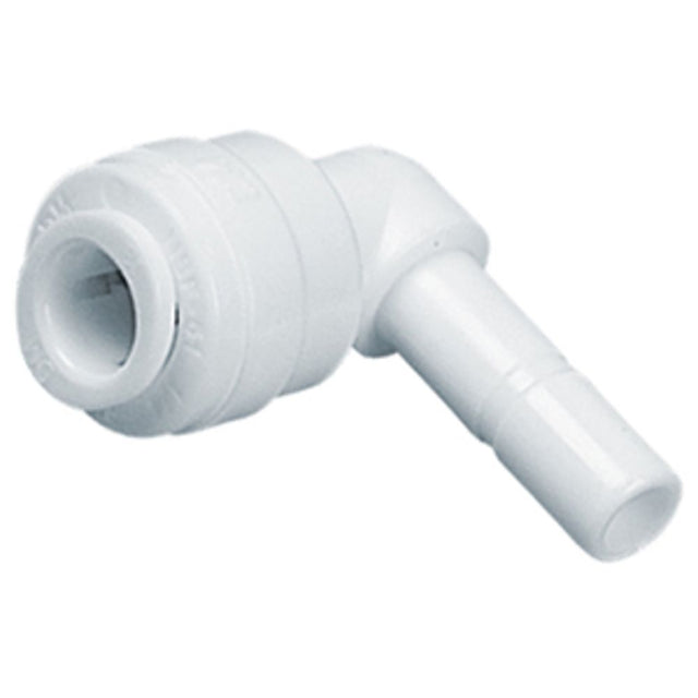 NeoFit - Acetal Gray Stem Elbow 8mm[5/16"] tube x 8mm[5/16"] stem