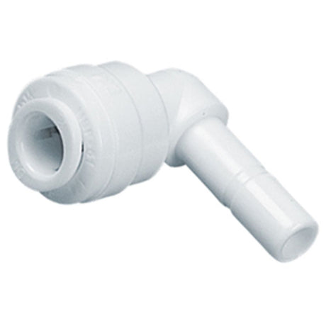 NeoFit - Polypropylene Natural White Stem Elbow- 5/16"tube OD x 5/16"stem