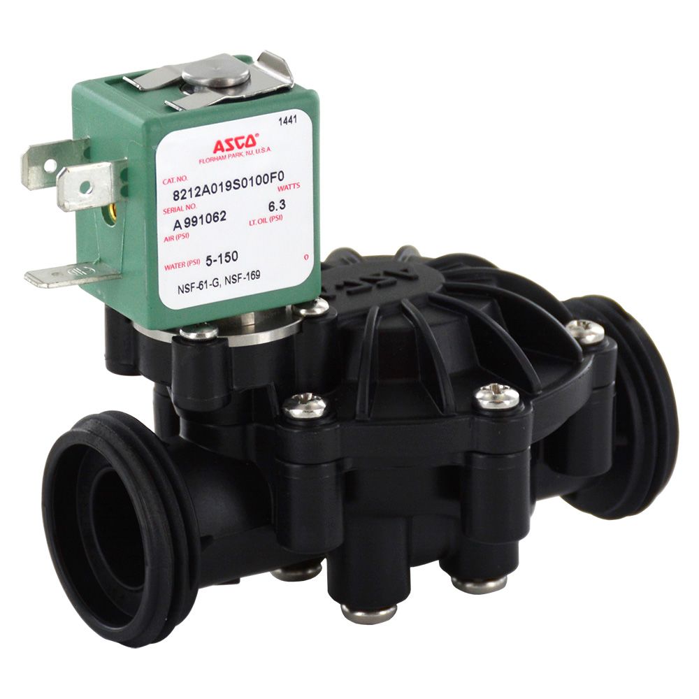 2-Way Solenoid Valve Normally Closed 1/2" FPT 120V