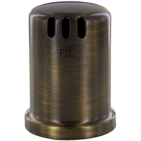 Universal METAL Air Gap Cover - Antique Brass
