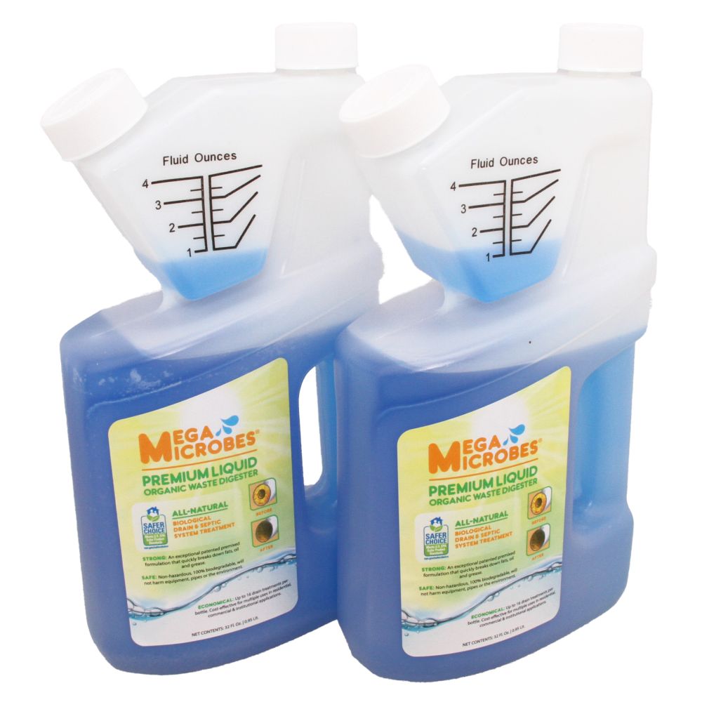 MegaMicrobes MML-32FL Liquid Premium Organic Waste Digester 32oz