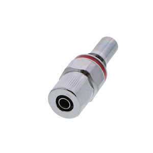 LQ4D20006RED Valved In-Line 3/8" PTF Liquid Cooling Coupling Insert Warm Red