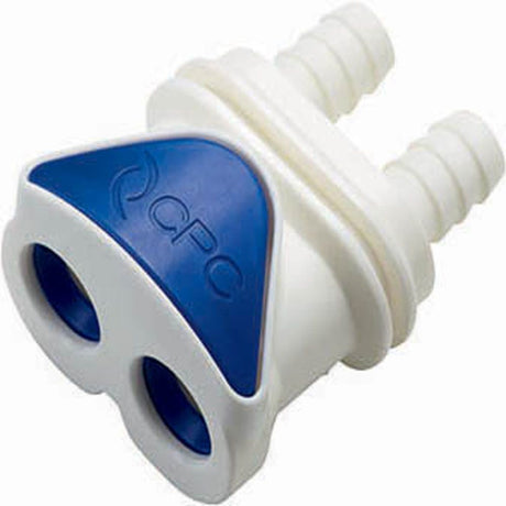 DPCD17004 Valved In-Line Hose Barb Coupling Body 1/4 ID Barb