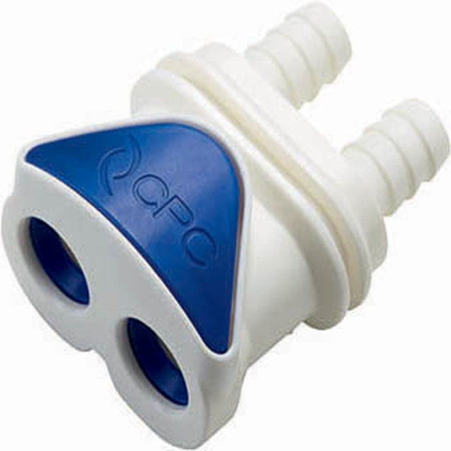 DPCD17004 Valved In-Line Hose Barb Coupling Body 1/4 ID Barb