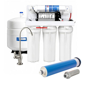 Axeon 5-Stage Reverse Osmosis System 150gpd w/ Booster Pump