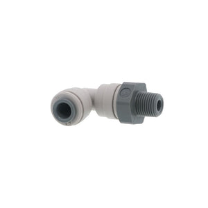 John Guest Swivel Elbow NPTF - 1/4 x 1/8  NPTF