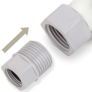 Parker LIQUIfit LFPP4VAS8 Angle Stop Adapter Valve 3/8 x 1/2 x 1/4