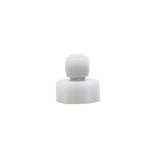 NeoFit - Polypropylene Natural White Female Adapter- Cone Type- 3/8"tube OD x 7/16-24 UNS