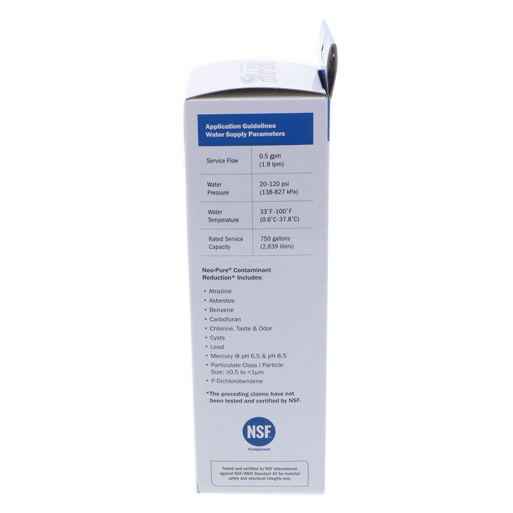 Fisher and Paykel 836848 Compatible Replacement Fridge Filter by Neo-Pure