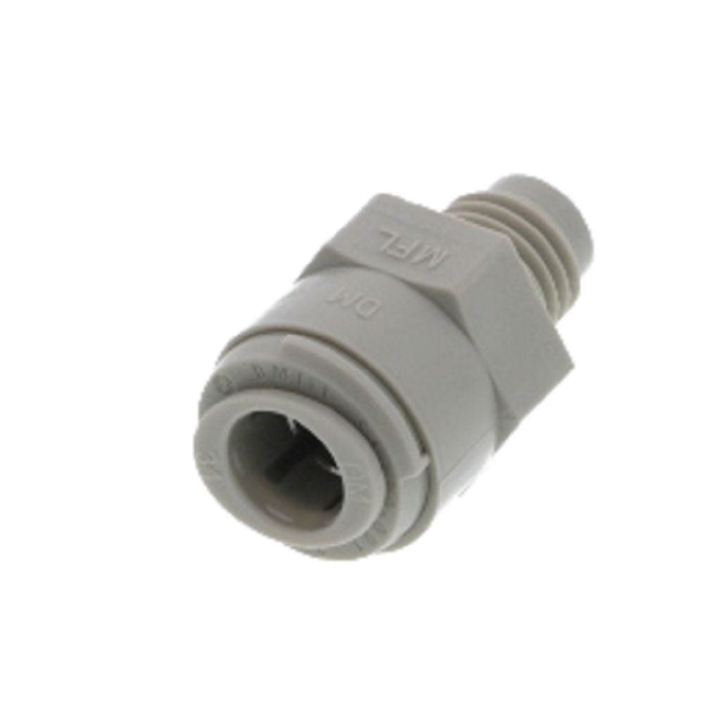 DMfit Male Connector MFL - 3/8 Push-in x 1/2 16 UN