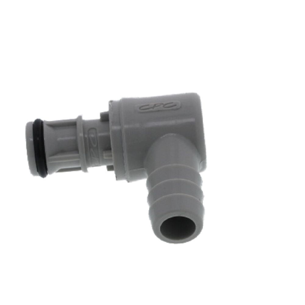 EFC23612 Non-Valved Hose Barb Elbow Coupling Insert 3/8 ID Barb